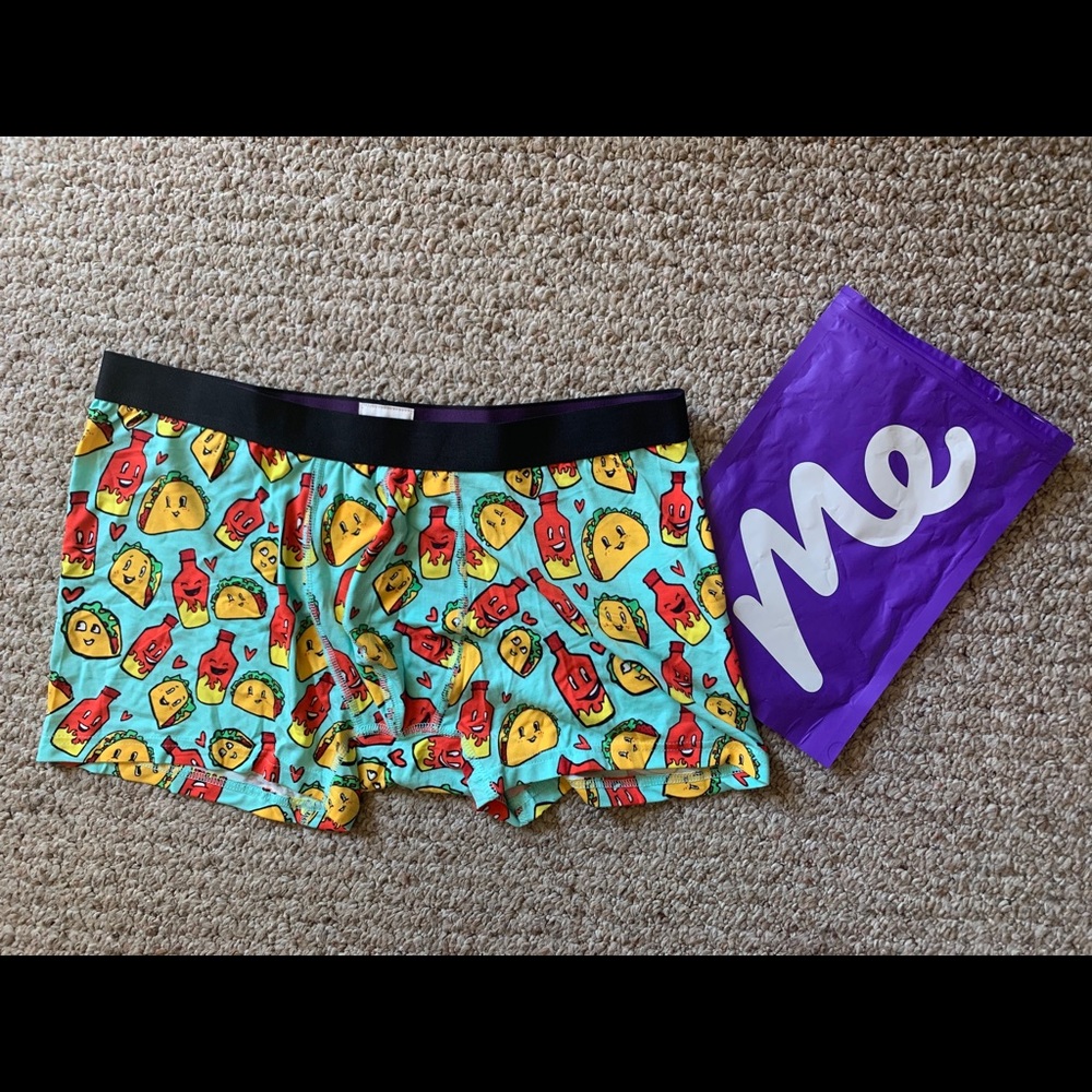 MeUndies Men’s Trunk in Hot Stuff NWOT XL